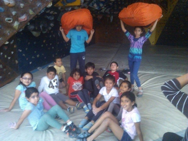 peques y escaladores